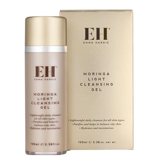 Image of Emma Hardie 100ml Moringa Light Cleansing Gel for Daily Use, Clears, Purifies & Helps to Balance Oily Skin, Hydrates & Moisturises, Also Suitable for All Skin Types, Vegan & Cruelty Free
