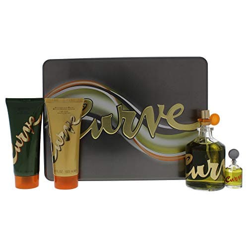 Image of Curve by Liz Claiborne for Men - 4 Pc Gift Set 4.2oz EDC Spray, 0.25oz EDC Splash, 3.4oz After Shave