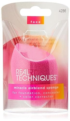 Image of Real Techniques Chroma Miracle Complexion Makeup Blending Sponge, For Liquid and Cream Foundations, Dewy or Matte Finish, 1 Count