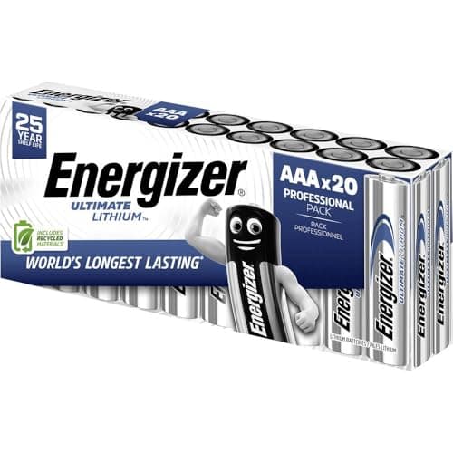 Image of Energizer Ultimate FR03 Micro (AAA) battery Lithium 1250 mAh 1.5 V 20 pcs.