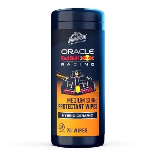 Image of Armor All Podium Series™ Hybrid Ceramic Medium Shine Protectant Wipes, 25 Count, Interior Car Wipes Developed in Collaboration With Oracle Red Bull Racing