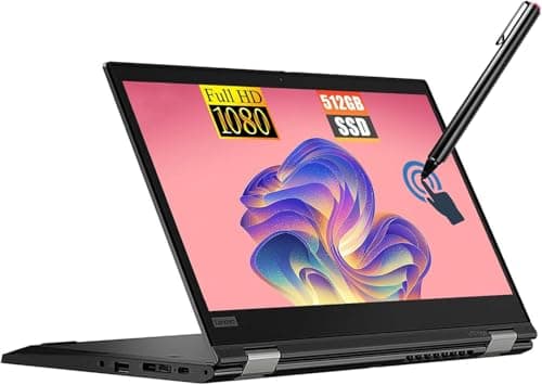 Image of Lenovo ThinkPad L13 Yoga Gen 2, 2-in-1 Business Laptop, Intel Core i5-1145G7, 13.3 Inch FHD Touch Screen, 16GB RAM, 512GB SSD, Windows 11 Pro (Refurbished)
