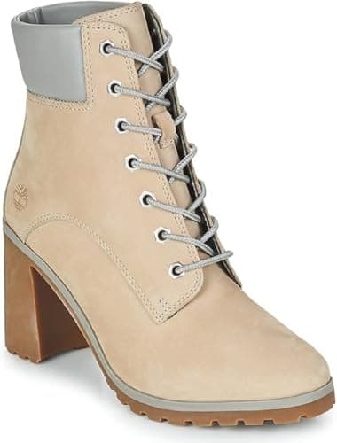 Image of Timberland Women's Allington 6-Inch Boot, Light Taupe Nubuck, UK 5.5