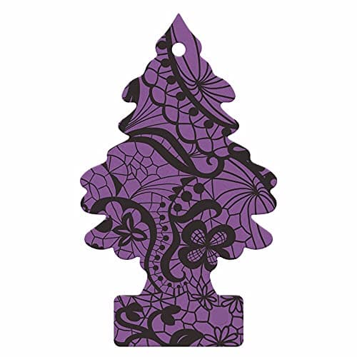 Image of Little Trees Air Freshener Tree MTR0075B Midnight Chic Fragrance For Car Home Boat Caravan - 24 Pack