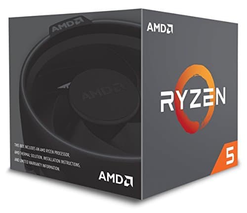 Image of AMD YD2600BBAFBOX Ryzen 5 2600 Processor with Wraith Stealth Cooler, Black