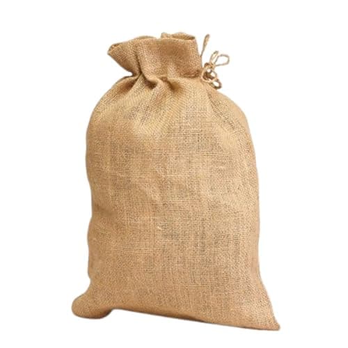 Image of [FIXINGS DIRECT] Eco-Friendly Hessian Sandbags Natural (34 x 74cm) | Sand Bag Hessian For Flood Protection Sack | Biodegradable Heavy Duty Hessian Sand Bags | Potato Sacks (1 Pack)