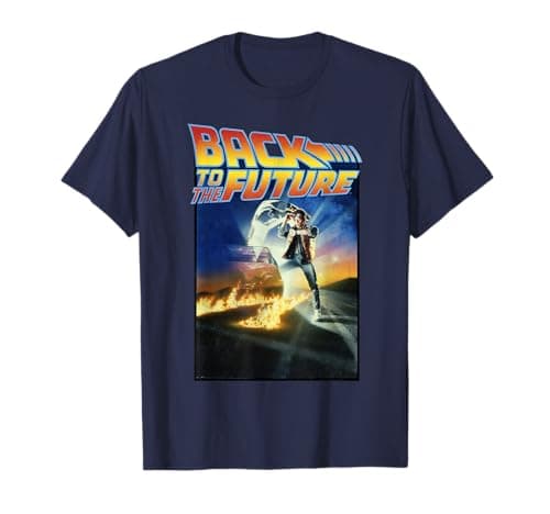 Image of Back To The Future Classic Poster T-Shirt