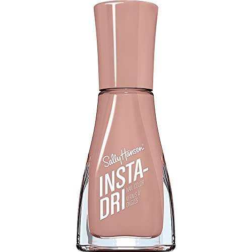 Image of Sally Hansen Insta-Dri Nail Polish, Buff and Tumble, 60 Seconds Quick Drying, Long Lasting, Streak Free, Shiny Finish, 3-in-1 Formula, Built in Base and Top Coat, 9.17ml
