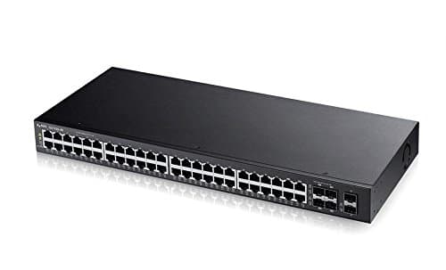 Image of Zyxel 48-Port Gigabit Ethernet Smart Managed Switch with 4 Gigabit Combo Ports and 2 SFP Ports [GS1920-48-GB0101F]
