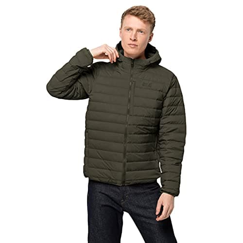 Image of Jack Wolfskin Mens Glowing Mountain Jacket - Bonsai Green - M