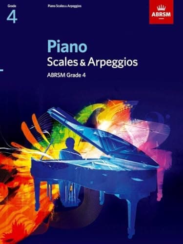 Image of Piano Scales & Arpeggios, Grade 4 (ABRSM Scales & Arpeggios)