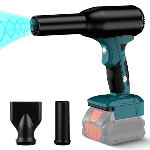 Image of Upgrate Jet Dry Blower for Bosch Professional 18V GBA Battery,400G Wind Pressure,High Power 500W,Compressed Air Duster,Super Jet Fan Blower,Mini Turbo Jet Fan, Mini Jet Blower for Drying, Cleaning