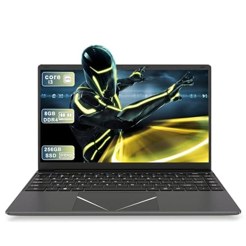Image of 14" inch Laptop 8GB RAM 256GB SSD Laptop PC Core i3 with HD Display Webcam Support Dual-Band WiFi Student/ Business Laptops computer with WPS Office, Long Battery Life, Type-C USB3.0 HDMI Port.