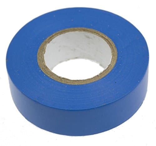 Image of Tooltime 20 Metre Roll Electricians Pvc Insulating Insulation Tape - Blue