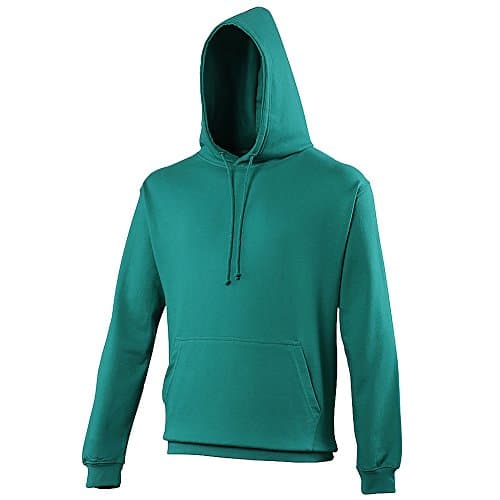 Image of AWDis Unisex College Hooded Sweatshirt/Hoodie (M) (Jade)
