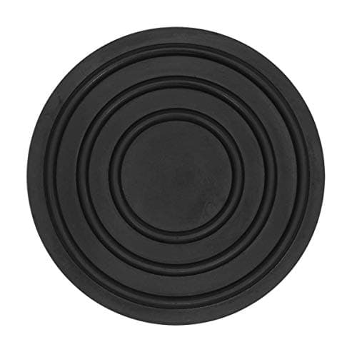 Image of Sealey JP12 Safety Rubber Jack Pad - Type B , Black