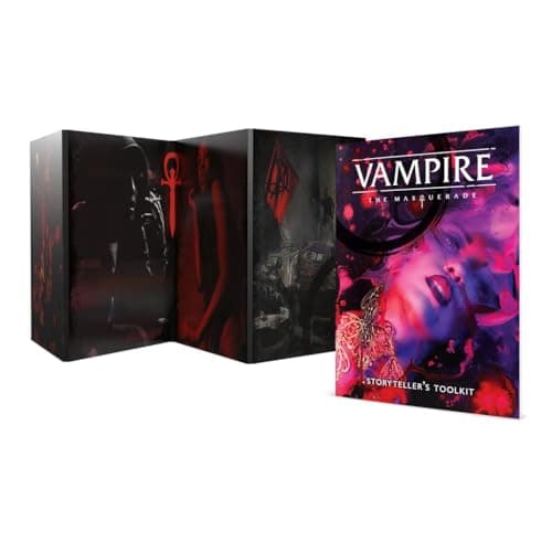 Image of Renegade Game Studios | Vampire The Masquerade 5th Edition: Storyteller’s Screen & Toolkit | Roleplaying Game Accessory | Ages 18+