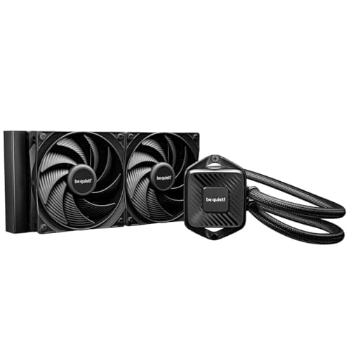 Image of be quiet! Pure Loop 3 240mm All-in-One Water Cooling for Slightly Overclocked AMD/Intel Systems, 2x Pure Wings 3 120mm PWM High-Speed Fans, High Static Pressure, Whisper-quiet PWM Pump