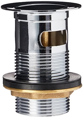 Image of Bristan W BASIN10 C Basin Clicker Waste Round Slotted - Chrome