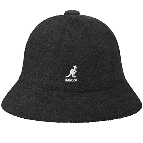 Image of Kangol Bermuda Casual Bucket Hat, Black, Medium