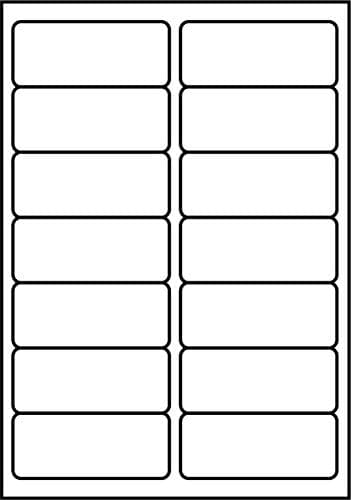 Image of SmithPackaging A4 Self Adhesive Address 1400 Labels, 99.1 mm Length x 38.1 mm Width