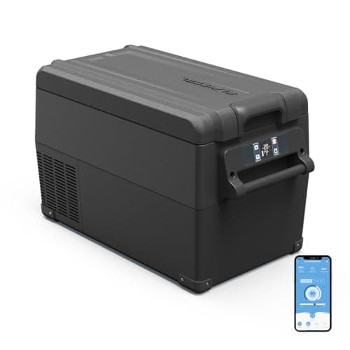 Image of Alpicool NCF35 35L Compressor Car Refrigerator, Portable Camping Fridge DC 12v Freezer for TruckCampervanRVBoat, -20℃ to 20℃(Black)