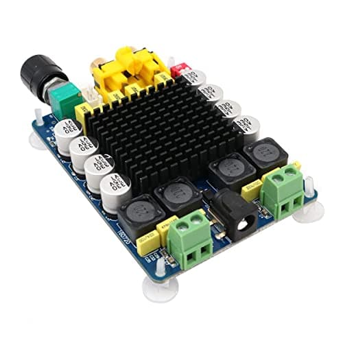 Image of DollaTek TDA7498 2x100W Dual Channel Digital Class D Audio Amplifier Board DC 14-32V 24V Powered Stereo Power Amp Module
