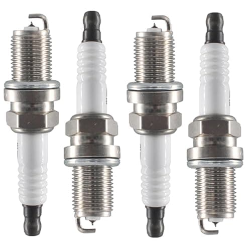 Image of PEIUOK Iridium Spark Plug Set 4 PCS Sparkplug Iridium Compatible with AUDI BMW FORD HONDA MAZDA MERCEDES-BENZ MG NISSAN OPEL VAUXHALL RENAULT ROVER SEAT SKODA TOYOTA VOLVO VW BKR6EIX-11