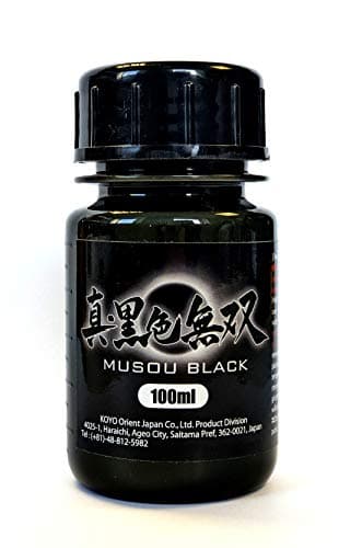 Image of HomeOutdoor Musou Black Water-based Acrylic Paint - 100ml - Made in Japan - Blackest Black in the World