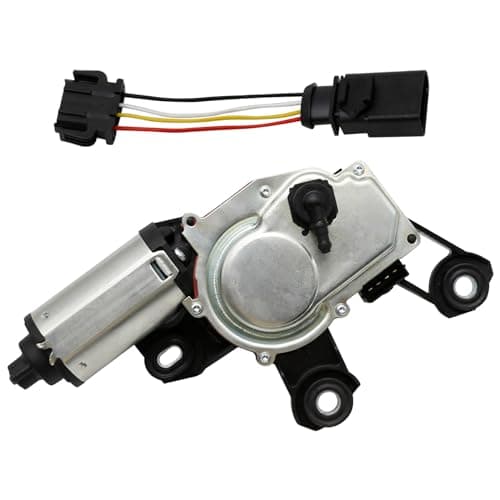 Image of Hoypeyfiy Rear Windscreen Wiper Motor with Connecting Harness Wire for Au-di A1 8X A6 C7 4G Q3 8U 2012-2018 4G9955711A 4G9955711C 8U0955711A 579717