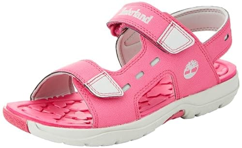 Image of Timberland Unisex Children's Moss Jump 2 Strap (Youth) Sandal, Br Pnk, 13 UK Child