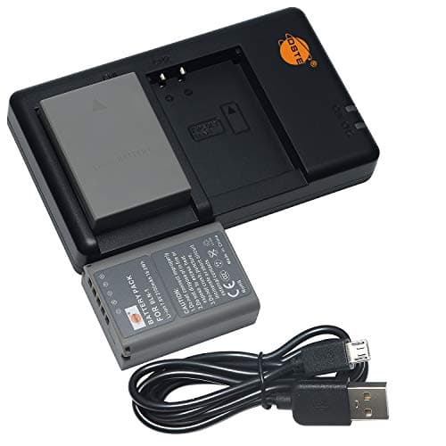 Image of DSTE 7.6V 2100mAh BLN-1 QIAOJINLIN Lithium Battery Pack(2 Packs) and Dual Charger Compatible with Olympus BCN-1 and Olympus OM-D E-M1, OM-D E-M5, Pen E-P5, Pen-F, OM-D E-M5 II