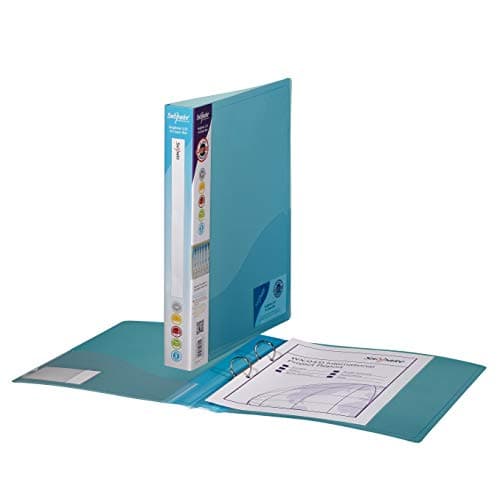 Image of Snopake A4 2 O-Ring 25 mm RingBinder – Classic Blue [Pack of 10] Ref: 10180
