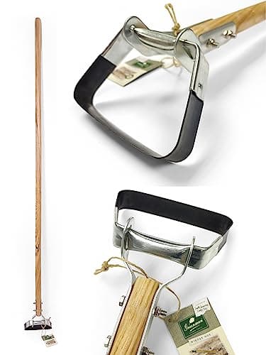 Image of Greenman Hoe Garden Tool Wiggle Cultivator For Gardening Tools Long 1.5m Ash Handle 10 Year Guarantee