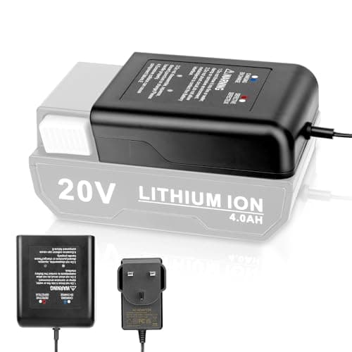 Image of REACELL Charger for Vax ONE PWR Battery 18-20V, Fast Charger-Black, Compatible with BV15030 BV25030 BV25040 BH15260PC Battery