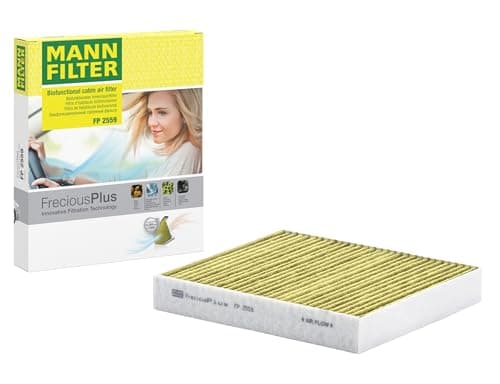 Image of MANN-FILTER FP 2559 Cabin Air Filter - FreciousPlus Biofunctional Pollen Filter - for Cars + Transporters