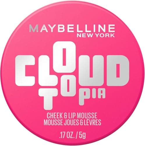Image of Maybelline New York Blush and Lip, Cloudtopia Blush Cheek & Lip Mousse, For Up to 14 Hour Cheek Colour, Resists Sweat, Transfer and Creasing, Shade 4 Pink Daydream