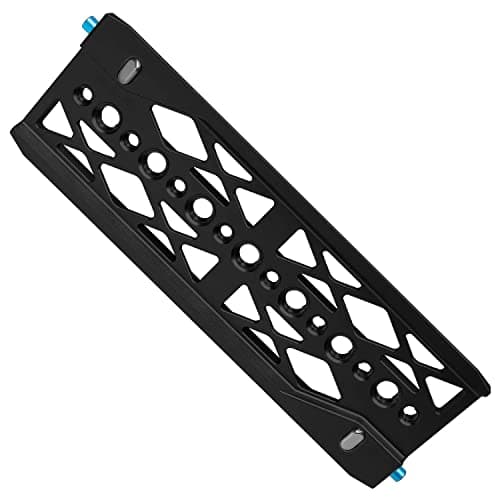 Image of KONDOR BLUE | 8" ARRI Lightweight Dovetail Plate | Sliding Dovetail Designed to Balance Heavy Camera Equipment for Professional Workflows | Raven Black