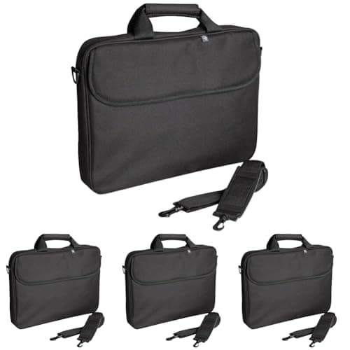 Image of techair TANB0100 15.6 inch Black Laptop Shoulder Bag