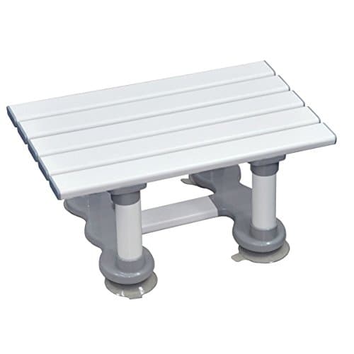 Image of Medina Bathroom Seat – Extra Height for Easy Bath Access, Reinforced Slatted Design, Secure 4 Suction Caps, Durable Plastic Construction, 190kg Weight Limit