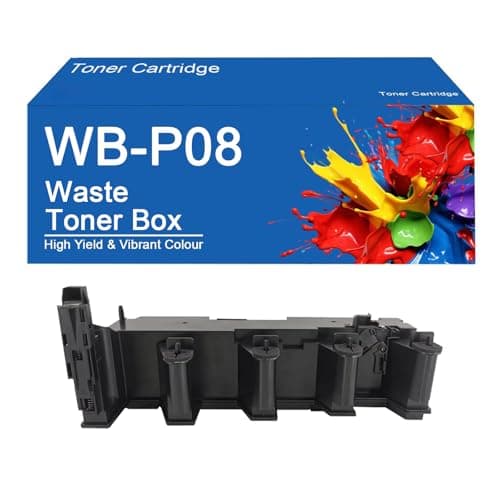 Image of SEMTGJ WB-P08 Waste Toner Bottle Replacement for Konica Minolta bizhub C3300 C3320 3350 4000 4050i Printer,WBP08-1Set