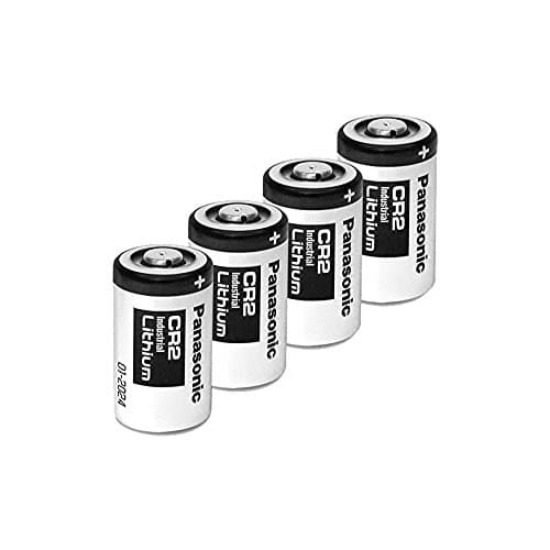 Image of Panasonic CR2 Lithium Battery, Photo Lithium,3V Batteries for Mini 25/ Mini 50 /Mini 50S/ Mini 55 Pivi MP-100 & SP-1- Silver (Pack of 4)