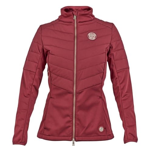 Image of Shires Aubrion Team Womens Insulated Jacket - Red XS
