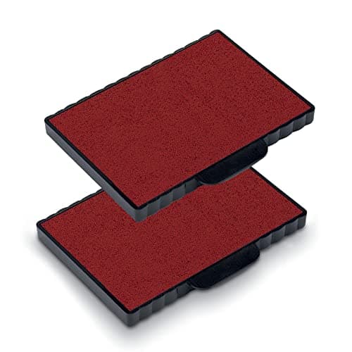 Image of Trodat Replacement Ink Pads 6/511 - Pack of 2 - Red Ink - For The Professional 5211