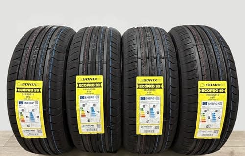 Image of 4 X 205 55 16 SONIXECOPRO99 205/55R16 91V M+S PERFORMANCE AMAZING C C RATED LABELS TYRES 2055516