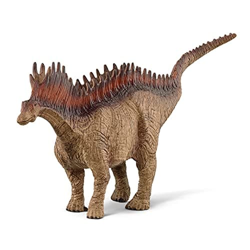 Image of schleich 15029 Dinosaurs Realistic Amargasaurus Figurine with Spiky Back - Authentic and Highly Detailed Prehistoric Jurassic Dino Toy, Highly Durable for Education and Fun – Dinosaur Toys for Ages 4+