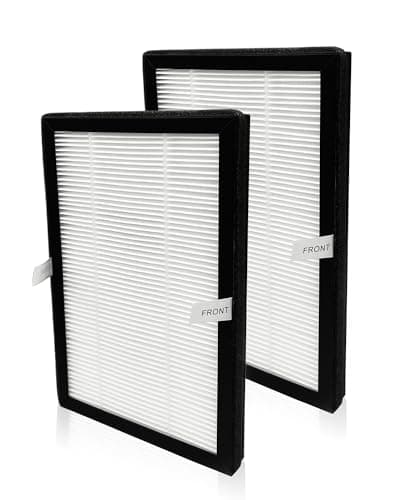 Image of Pro Breeze® HEPA Filter - Replacement HEPA13 Filter Bladeless Tower Fan with Air Purifier (PB-F-22FW) - 2 Pack