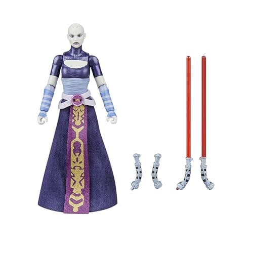 Image of Star Wars The Vintage Collection Asajj Ventress, The Clone Wars 9.5-cm Collectible Action Figure