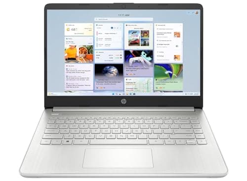 Image of HP 14s 14" Laptop | Intel Core i5-1235U | 8 GB RAM | 512 GB SSD | Intel Iris Xe Graphics | FHD (1920 x 1080) Display | Windows 11 Home | Dual Speakers | Silver | 14s-dq5008na