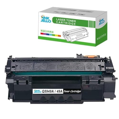 Image of InkJello Compatible Toner Cartridge Replacement for HP LaserJet 3390 3392 1160 1320 1320N 1320NW 1320TN 3392AIO 1160LE 3390AIO Q5949A (Black, 1-Pack)